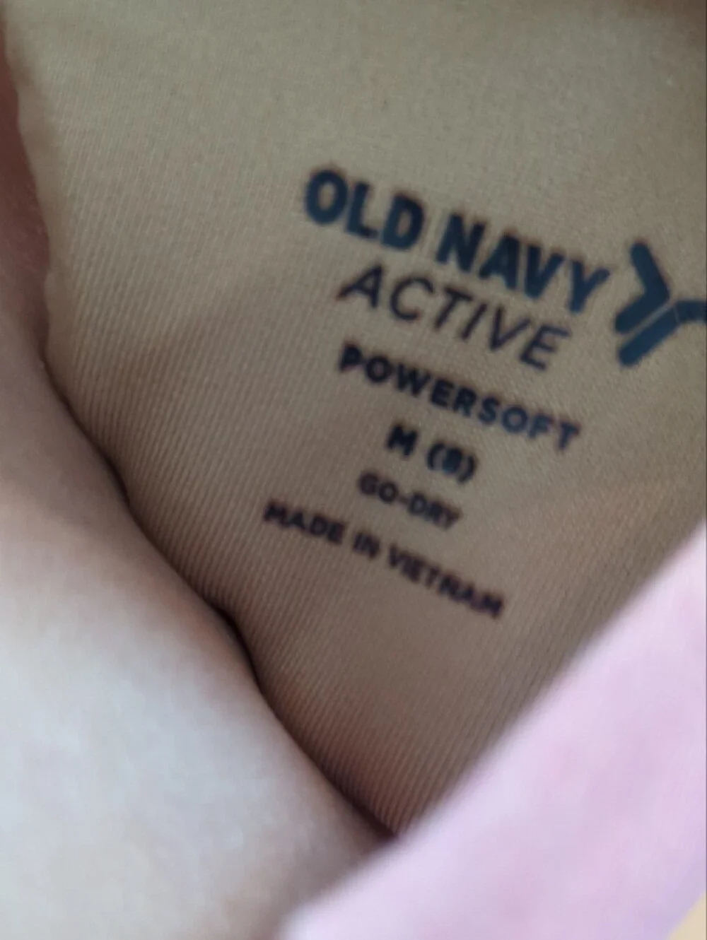 Old Navy soft pink